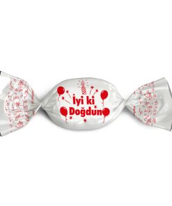 İyi Ki Doğdun Logolu Bonbon Şeker