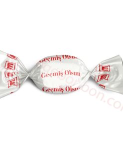 Geçmiş Olsun, Sağlıklı Günler Dileriz Logolu Bonbon Şeker