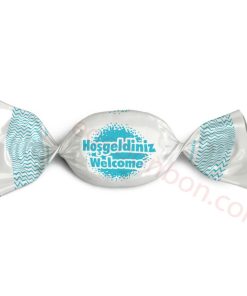 Hoşgeldiniz Welcome Logolu Bonbon Şeker
