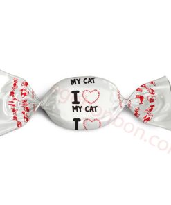 I Love My Cat Logolu Bonbon Şeker