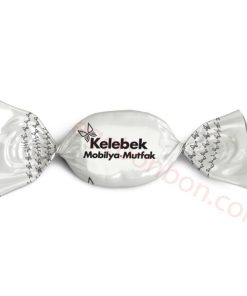 Kelebek Mobilya Logolu Bonbon Şeker