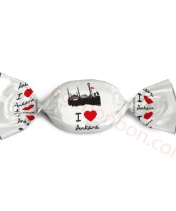 I Love Ankara Logolu Bonbon Şeker