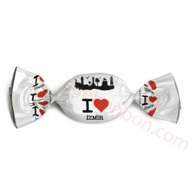 I Love İzmi̇r Logolu Bonbon Şeker