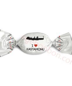 I Love Kastamonu Logolu Bonbon Şeker