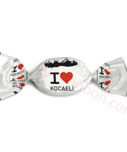 I Love Kocaeli̇ Logolu Bonbon Şeker