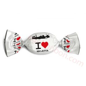 I Love Malatya Logolu Bonbon Şeker
