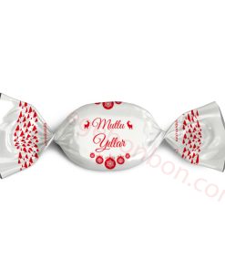 Mutlu Yıllar Logolu Bonbon Şeker