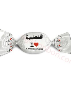 I Love Kahramanmaraş Logolu Bonbon Şeker