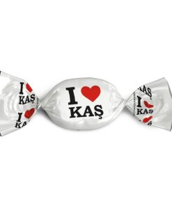 I Love Kaş Logolu Bonbon Şeker
