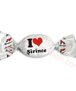 I Love Şirince Logolu Bonbon Şeker