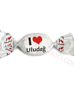 I Love Uludağ Logolu Bonbon Şeker