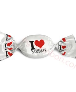 I Love Marmaris Logolu Bonbon Şeker
