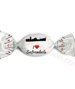 I Love Safranbolu Logolu Bonbon Şeker