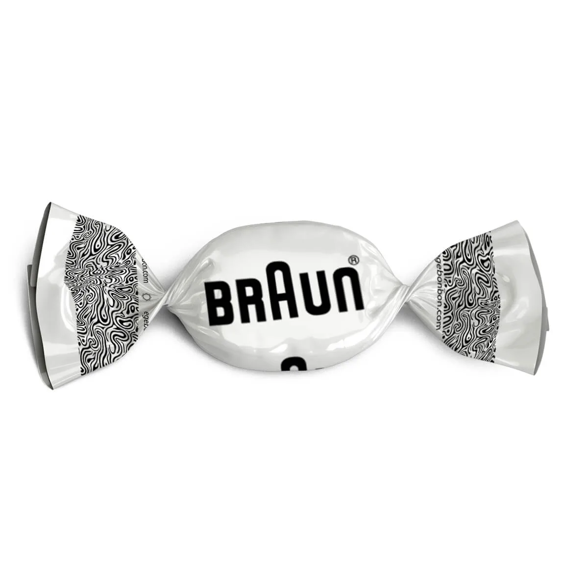 Braun Logolu Bonbon Şeker