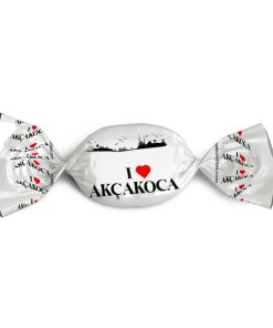 I Love Akçakoca Logolu Bonbon Şeker