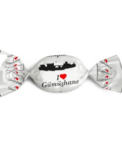 I Love Gümüşhane Logolu Bonbon Şeker