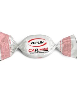 Zeplin Car Rental Logolu Bonbon Şeker