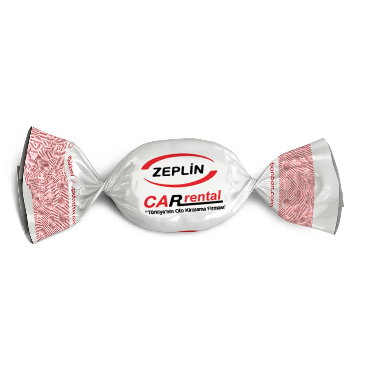 Zeplin Car Rental Logolu Bonbon Şeker